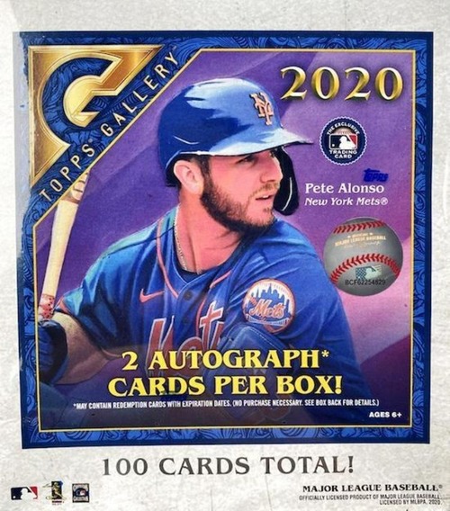 2020 Topps Gallery Baseball Box 탑스 갤러리 야구 박스