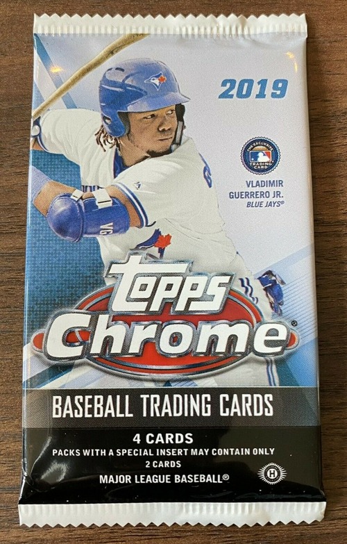 2019 Topps Chrome Baseball Hobby Pack 탑스크롬 야구 하비 팩