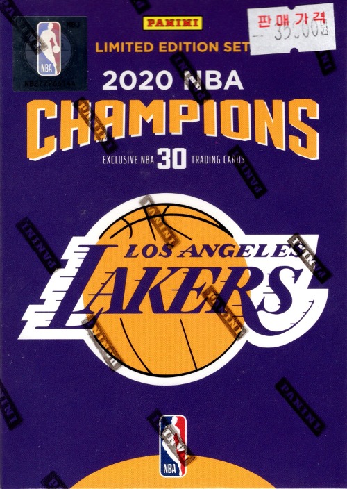 2020 Panini NBA Championship LA LAKERS Box